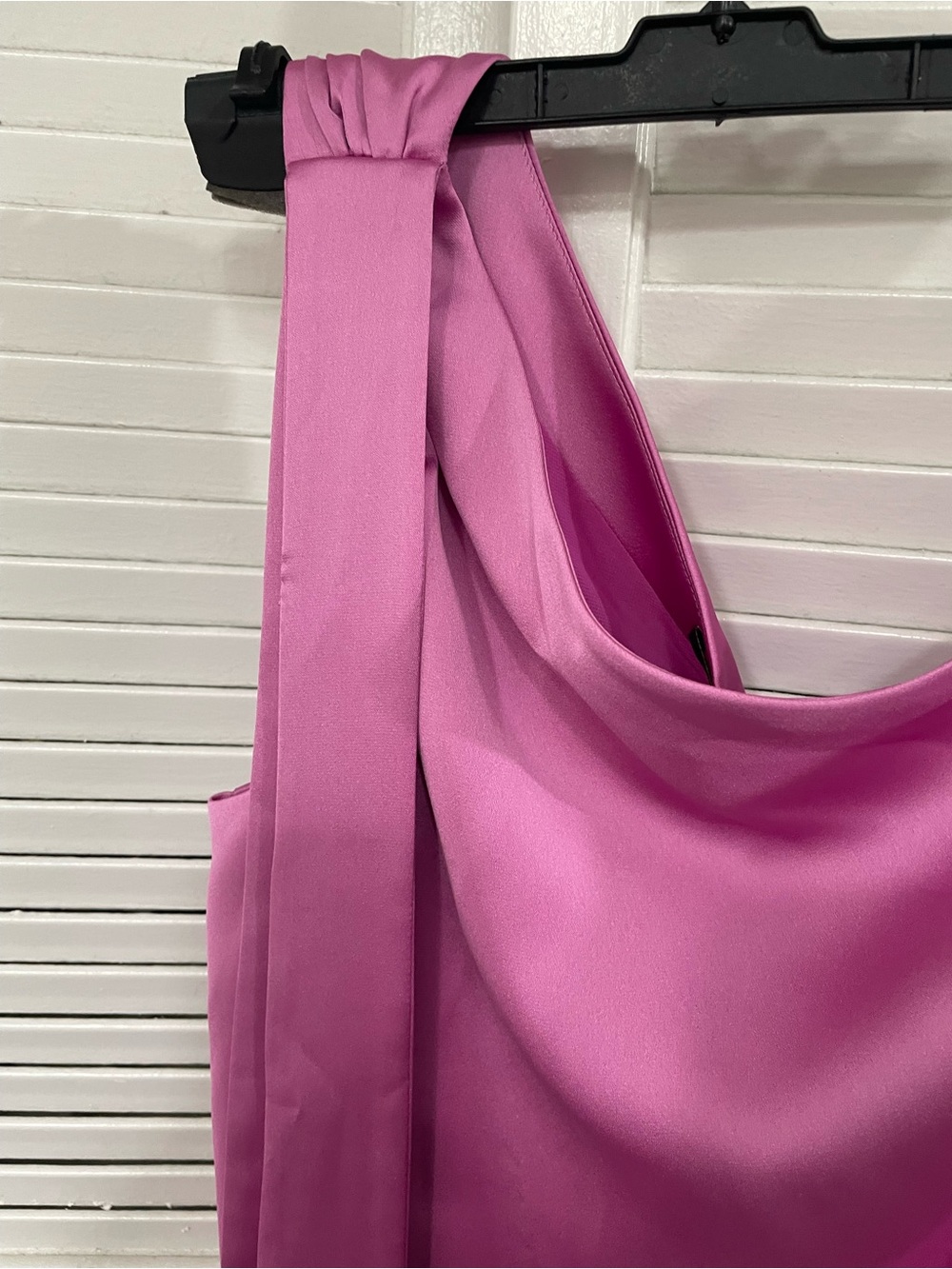 Ramy Brook Harmoni One-Shoulder Bow Mini Dress - Picture 13 of 13